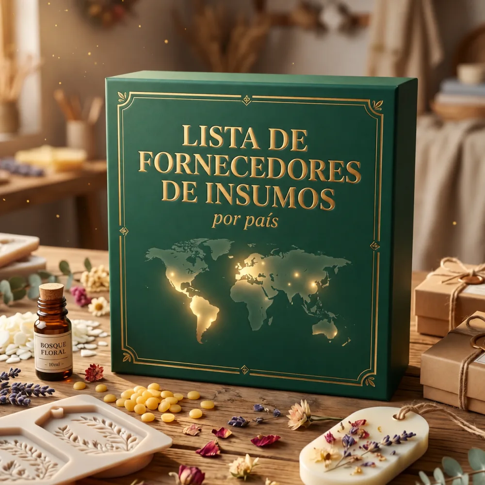 Lista de fornecedores de insumos por país