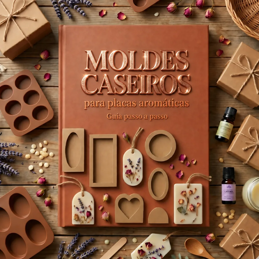 Moldes caseiros para placas aromáticas
